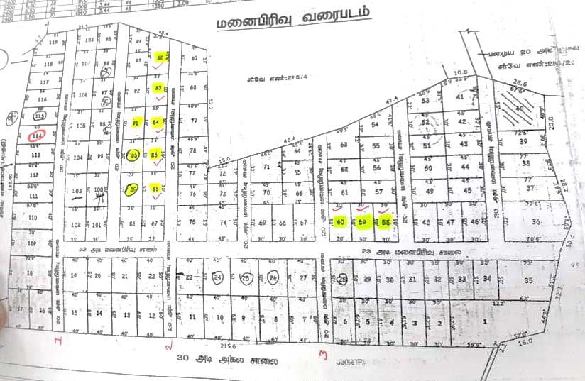 dtcp approved plots